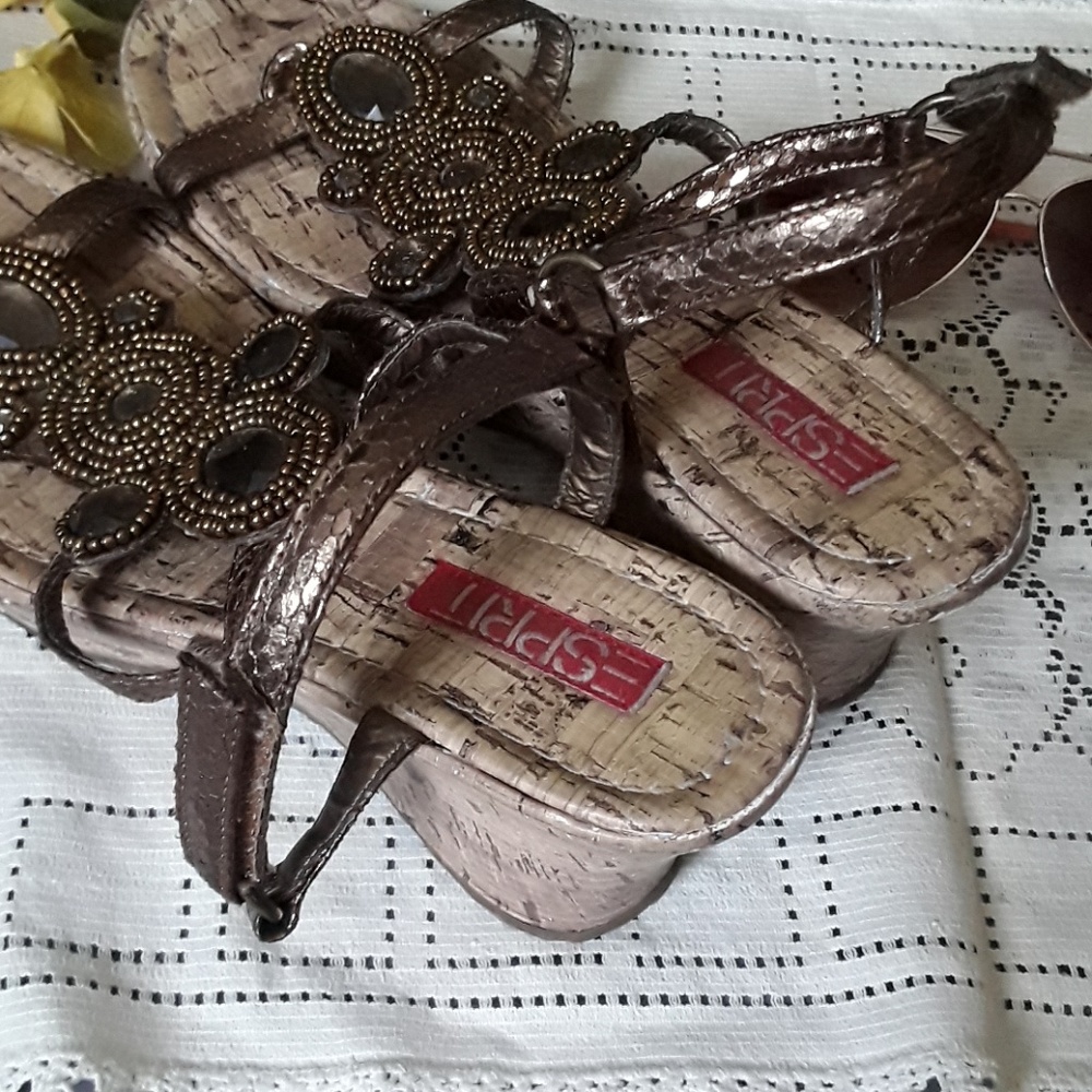 VINTAGE Aztec sandals - Picture 5 of 6